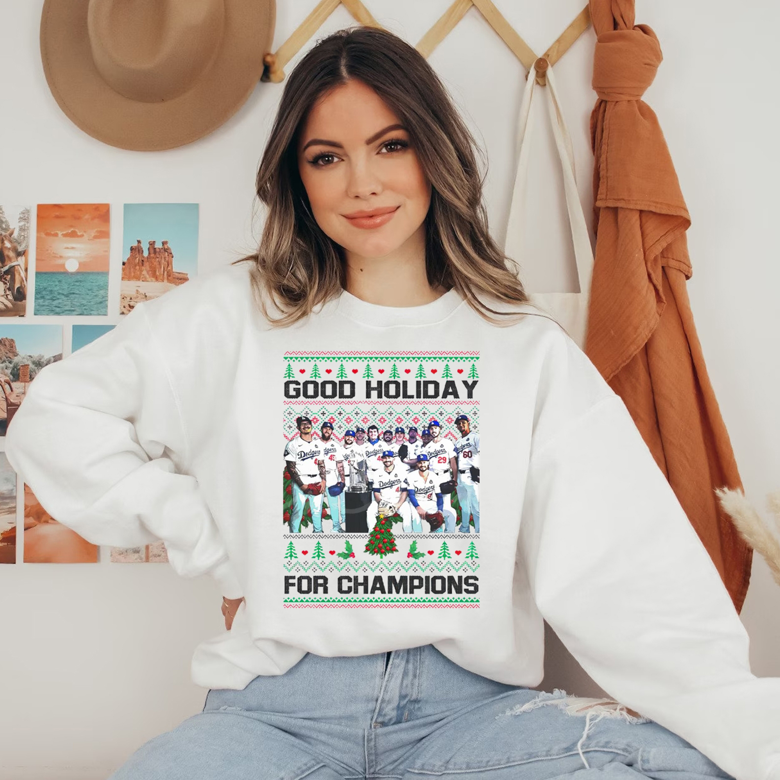 [Copy]I am Just Like a Chill Guy Christmas Sweatshirt 