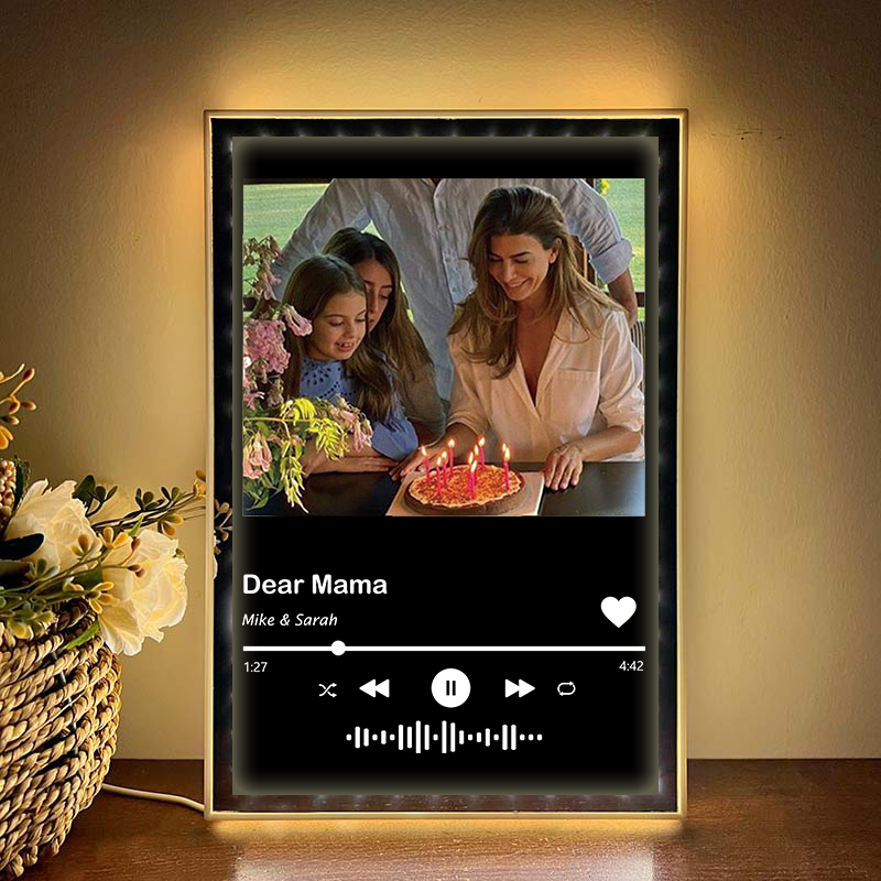 Personalized Music Photo Mirror Light Box Ⅰ