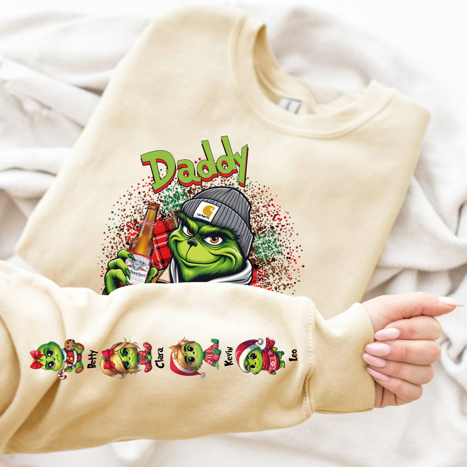 Dad drinking beer Cool T-Shirt/Sweatshirt/Hoodie 
