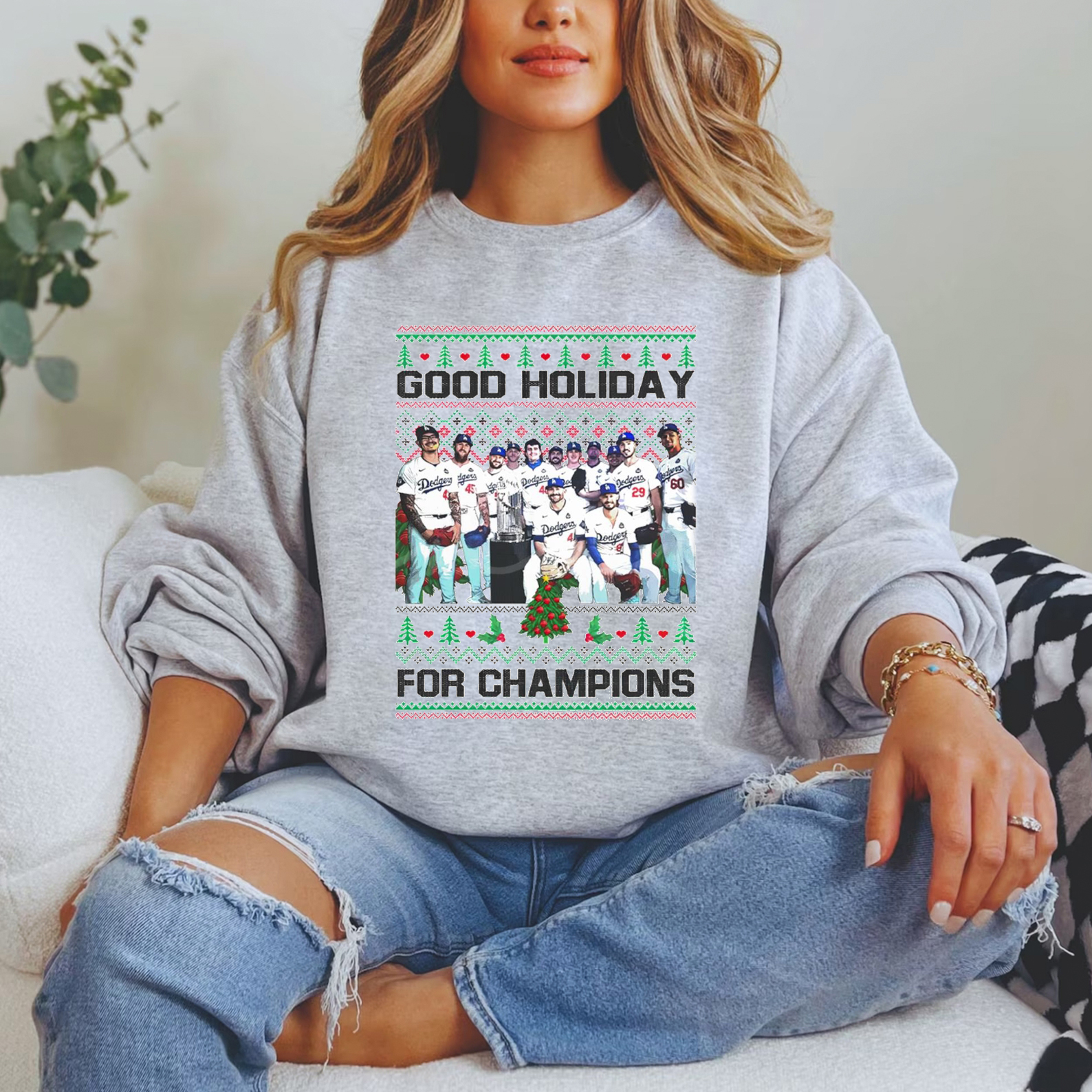 [Copy]I am Just Like a Chill Guy Christmas Sweatshirt 