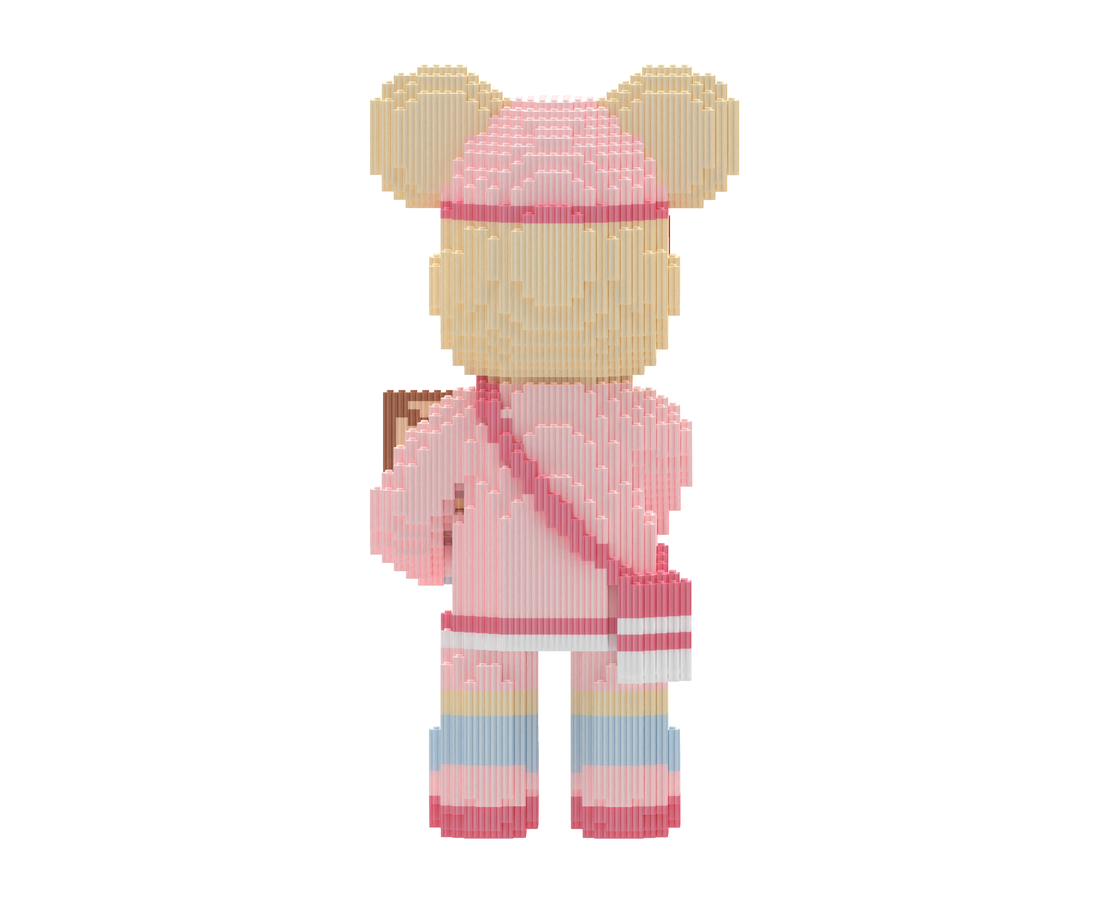 Letter Toy Bear Building Blocks Kit