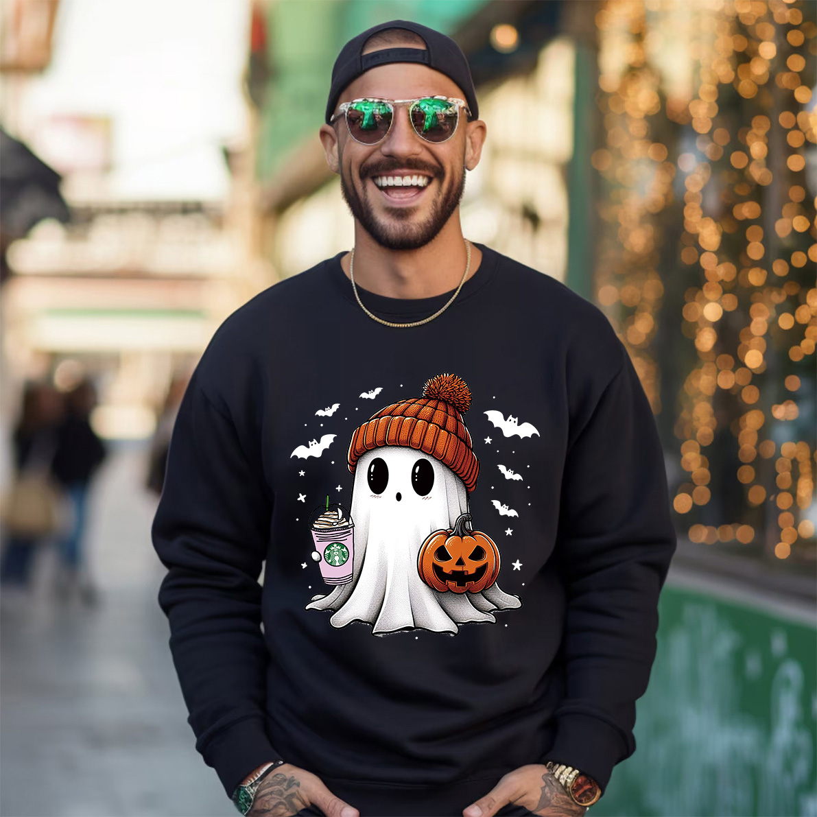 Ghost Drink Halloween Shirt