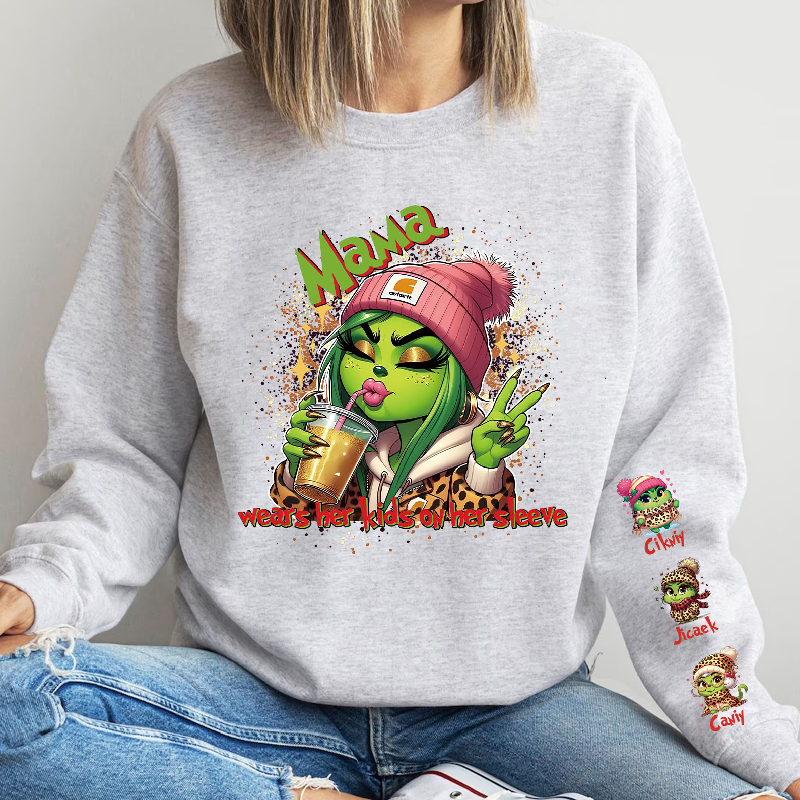 Custom Christmas Movie Characters Mama T-Shirt/Sweatshirt/Hoodie