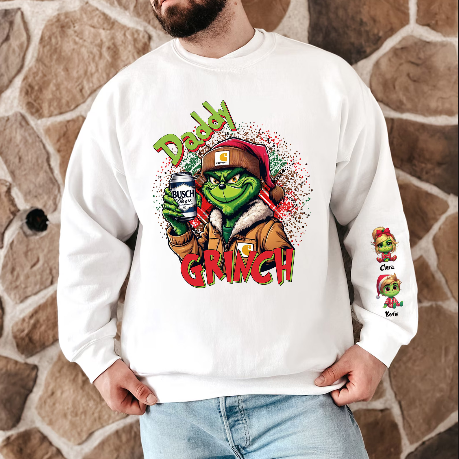 Dad drinking beer Cool T-Shirt/Sweatshirt/Hoodie 
