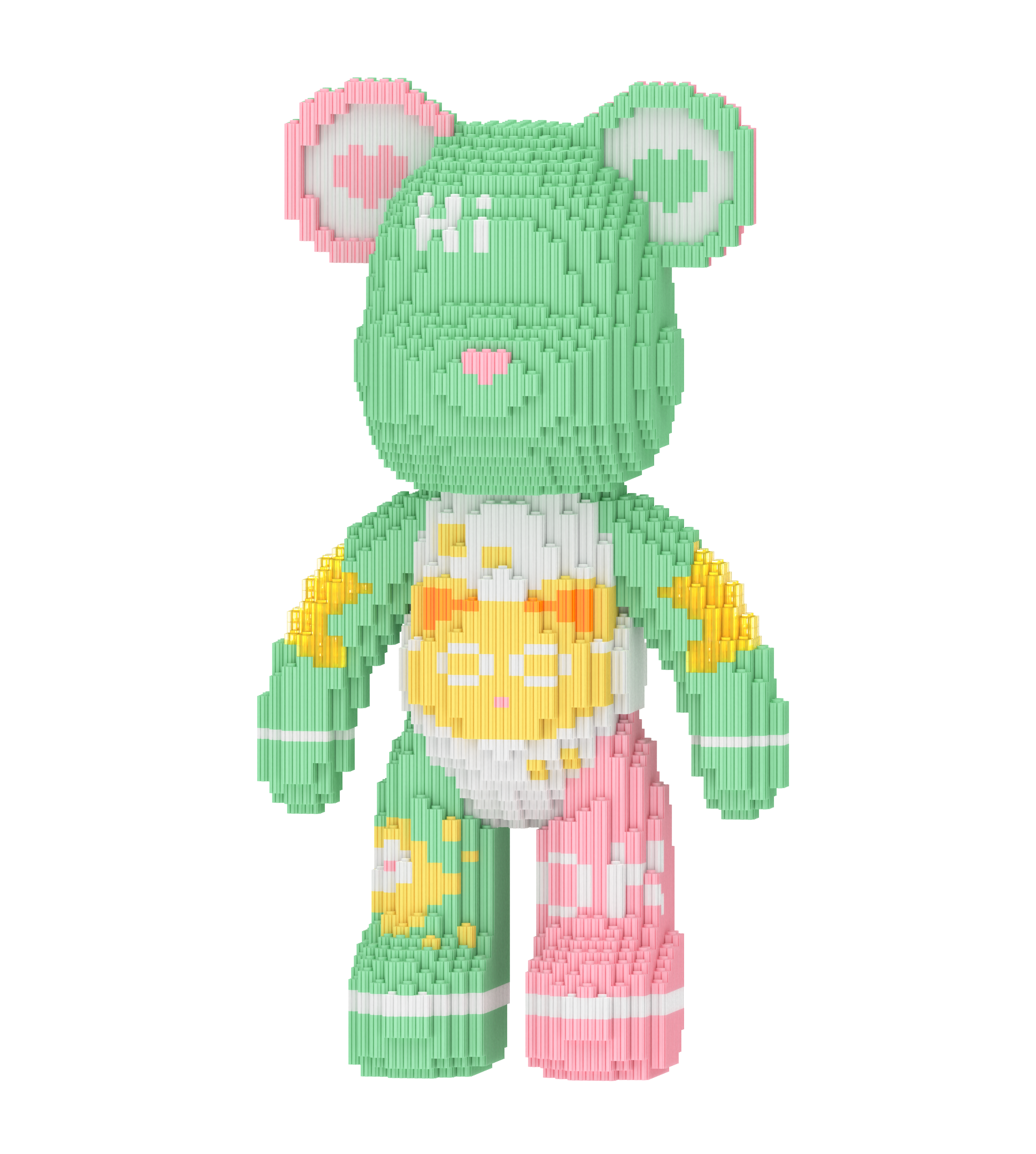 Childhood Robet Blue Toy Bear Building Blocks Kit