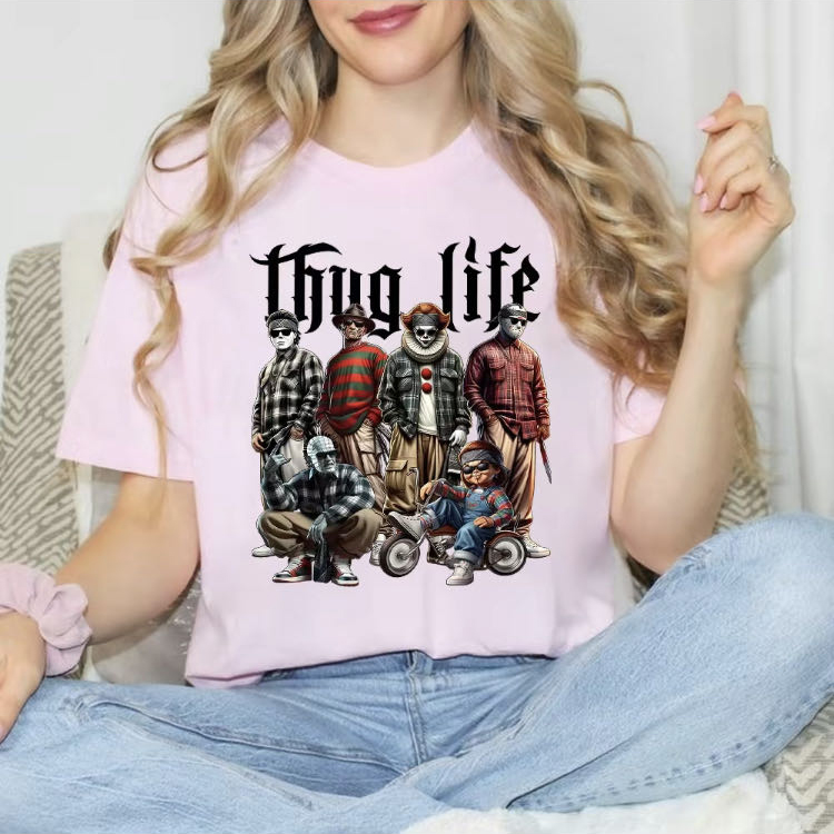 Halloween vintage Thug Life Shirt