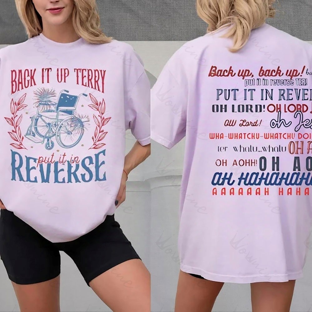 Back it Up Terry Shirt, 4th of July T-shirt, Freedom Shirt