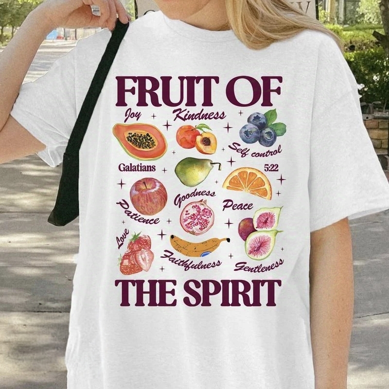 “Bible Fruit of the Spirit” Galatians Christian Tee