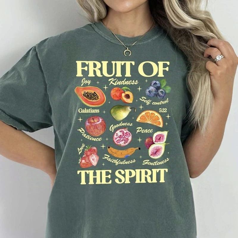 “Bible Fruit of the Spirit” Galatians Christian Tee