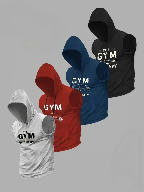 “Gym Therapy ” Hooded Tank
