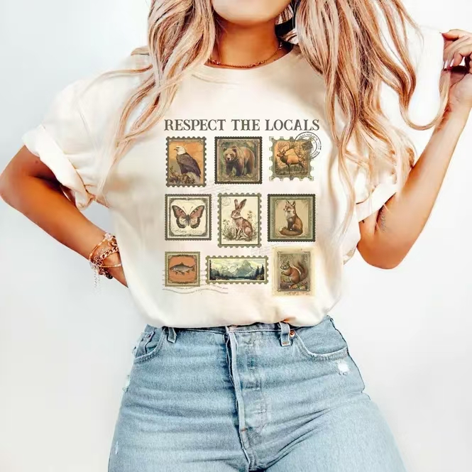 “Retro Eco - Love” Local Wildlife Respect Tee