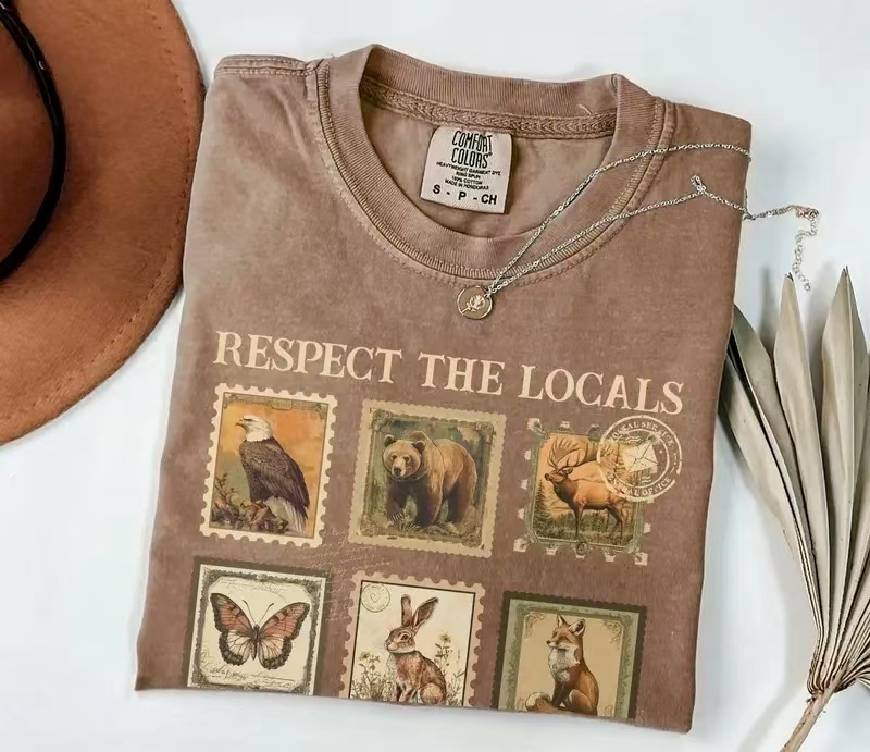 “Retro Eco - Love” Local Wildlife Respect Tee