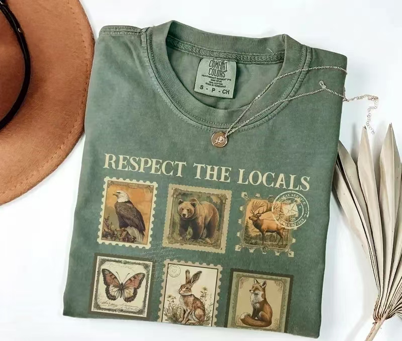 “Retro Eco - Love” Local Wildlife Respect Tee