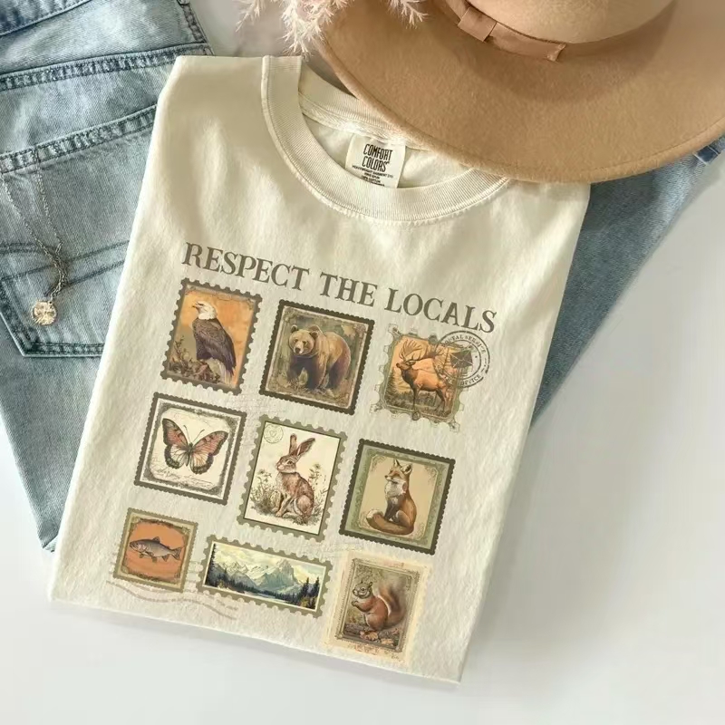 “Retro Eco - Love” Local Wildlife Respect Tee