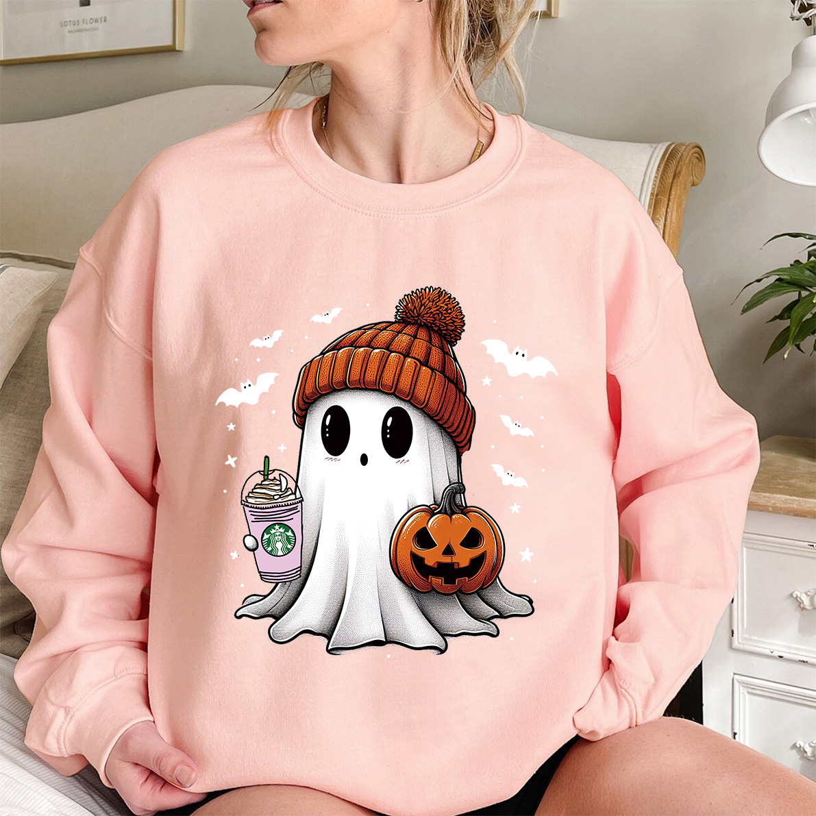 Ghost Drink Halloween Shirt
