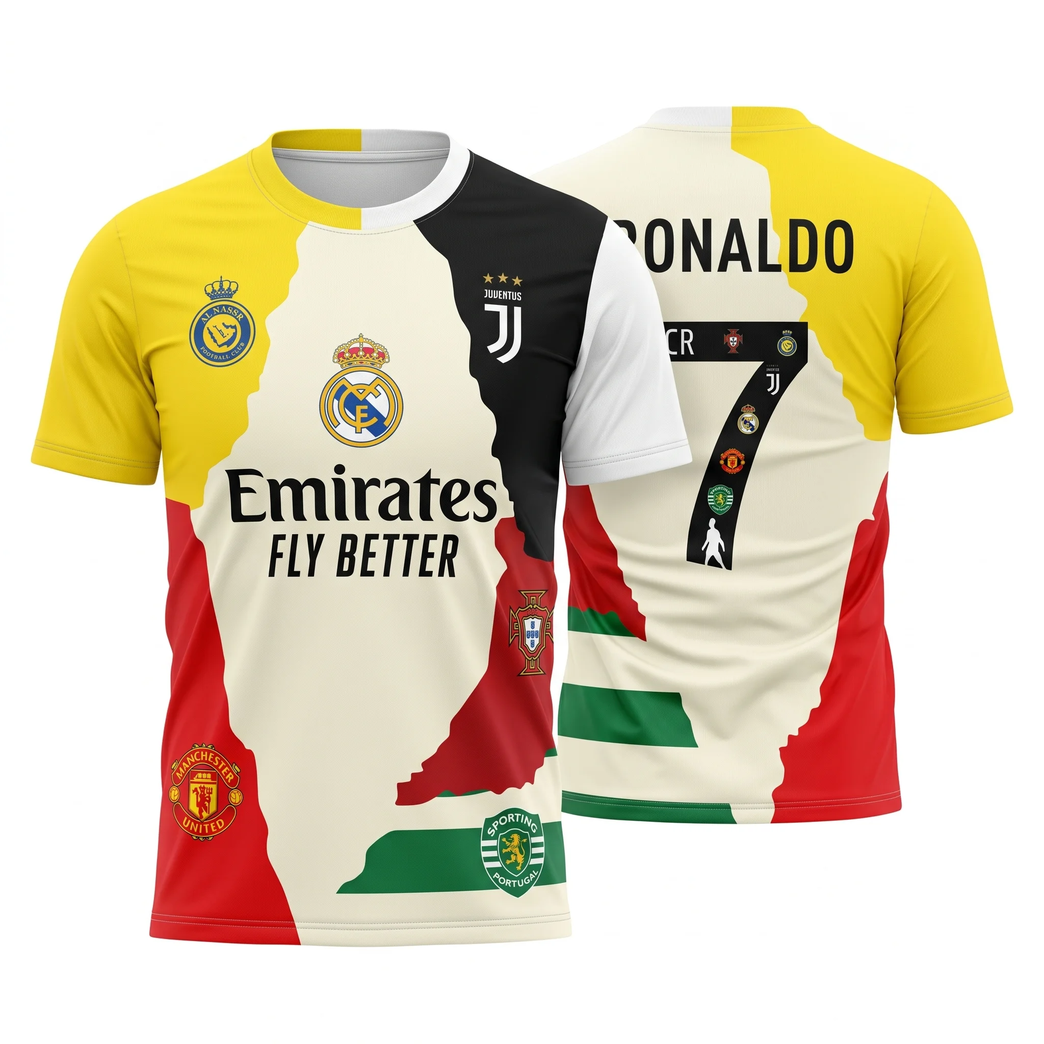 Ronaldo Legacy No. 7 Mashup Jersey