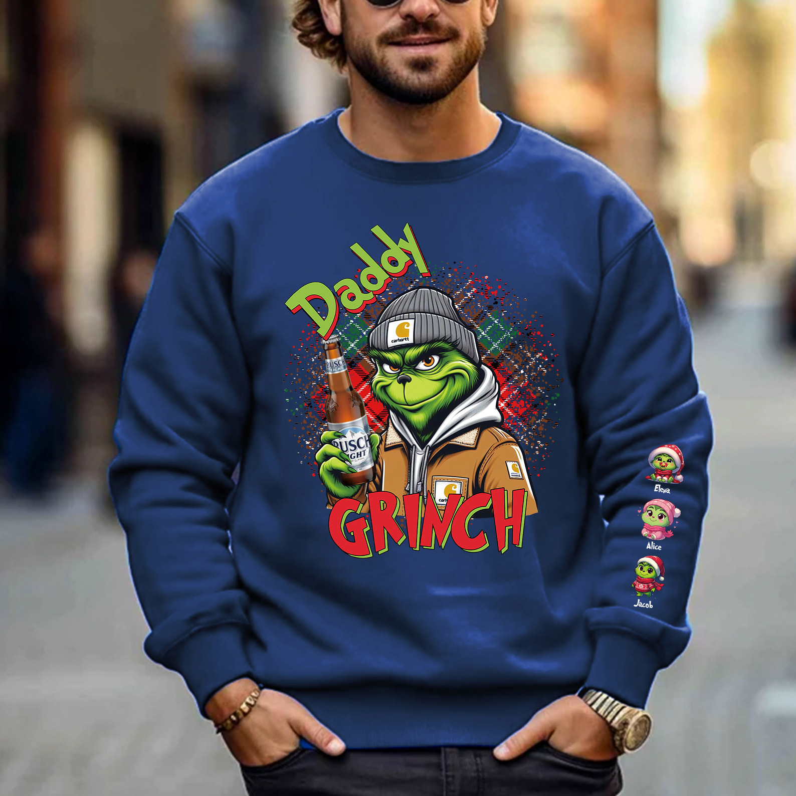 Dad drinking beer Cool T-Shirt/Sweatshirt/Hoodie 