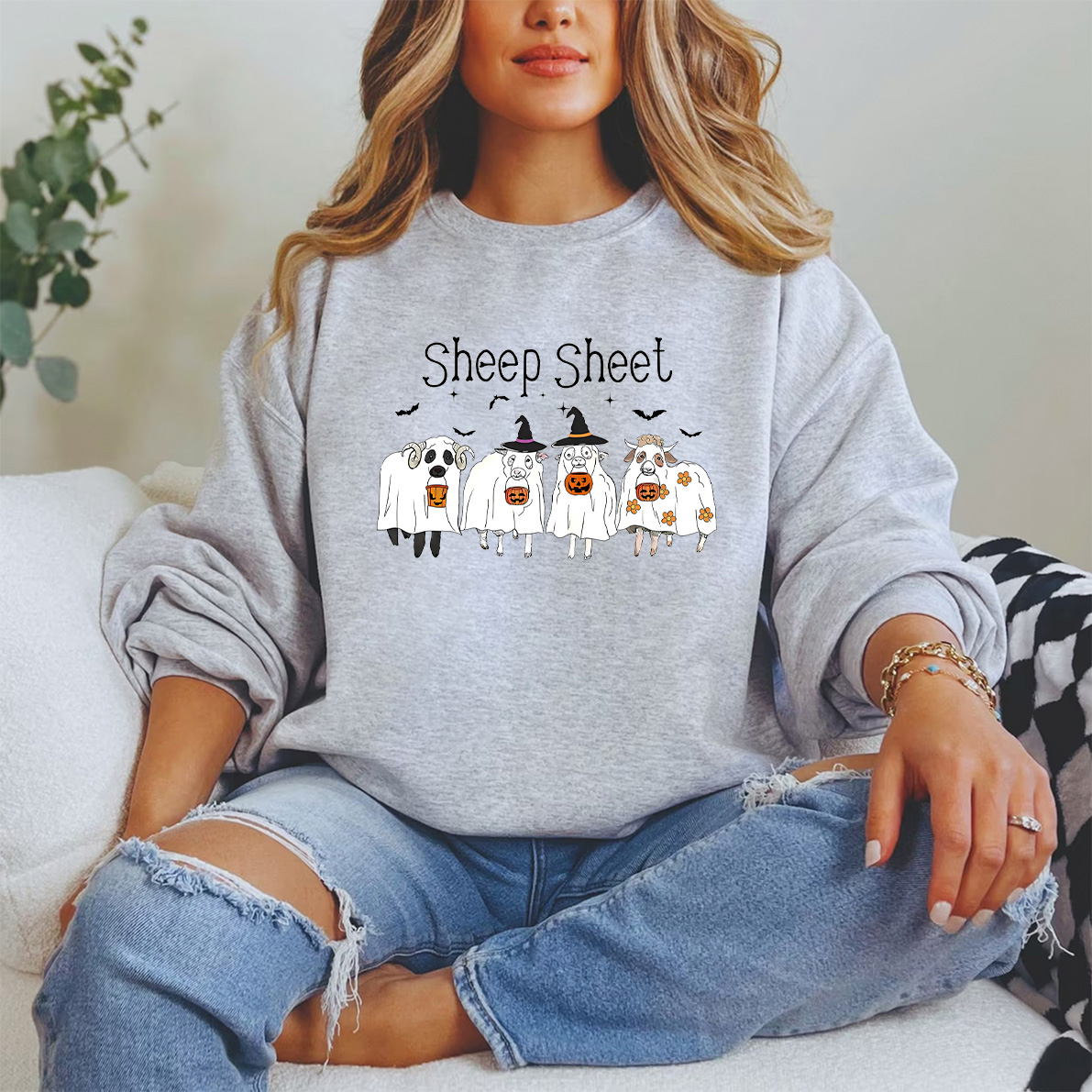 Halloween Sheep Ghost Shirt