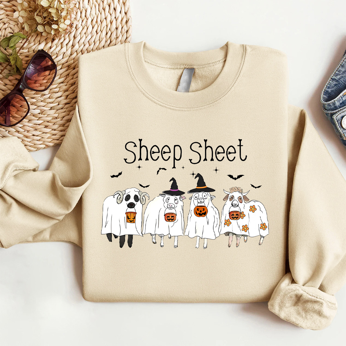 Halloween Sheep Ghost Shirt