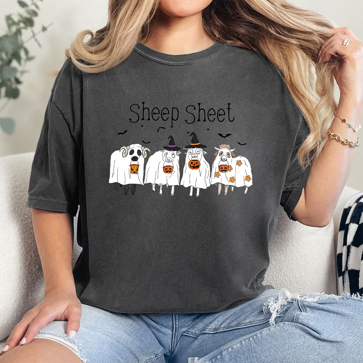 Halloween Sheep Ghost Shirt
