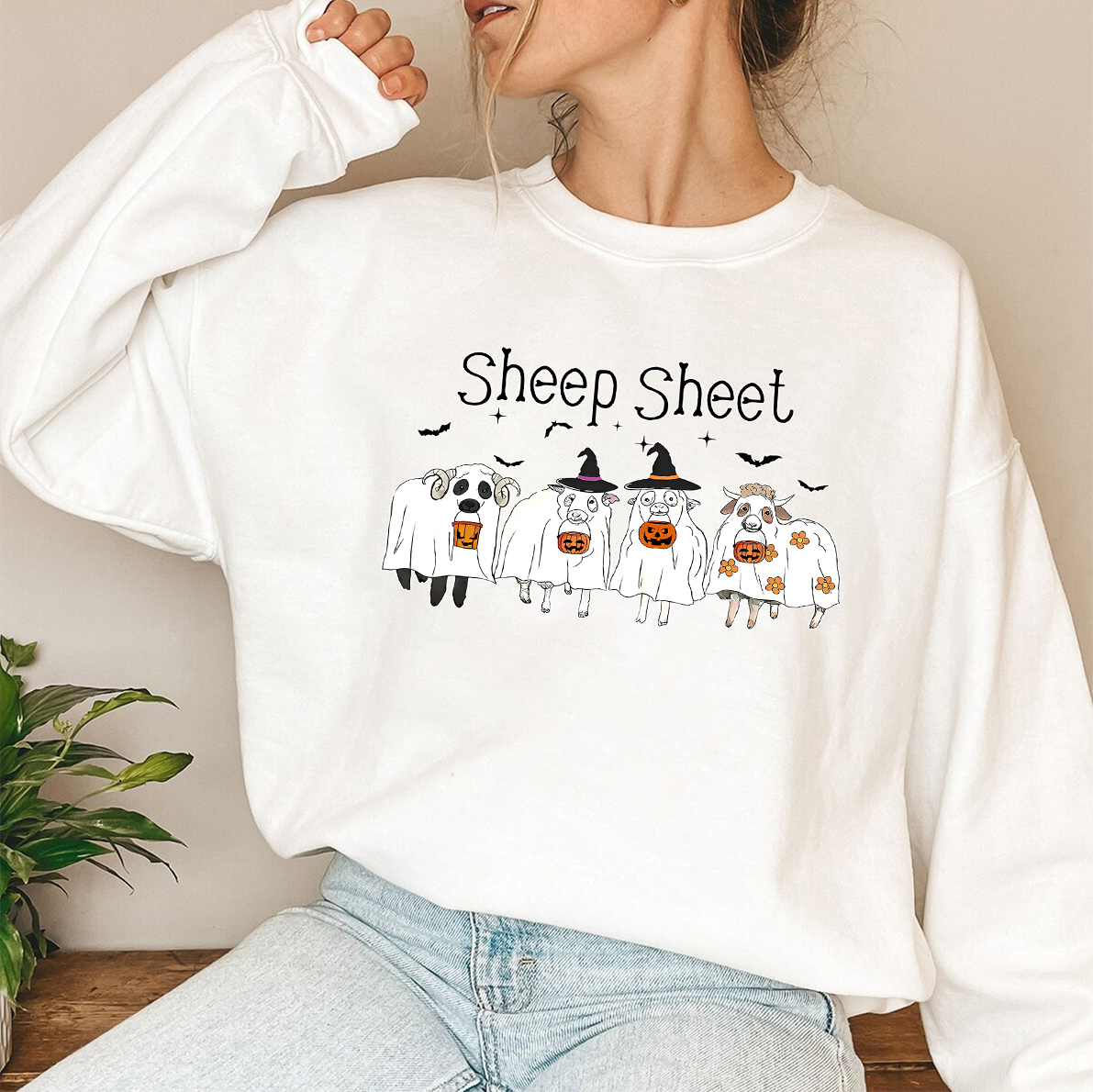 Halloween Sheep Ghost Shirt