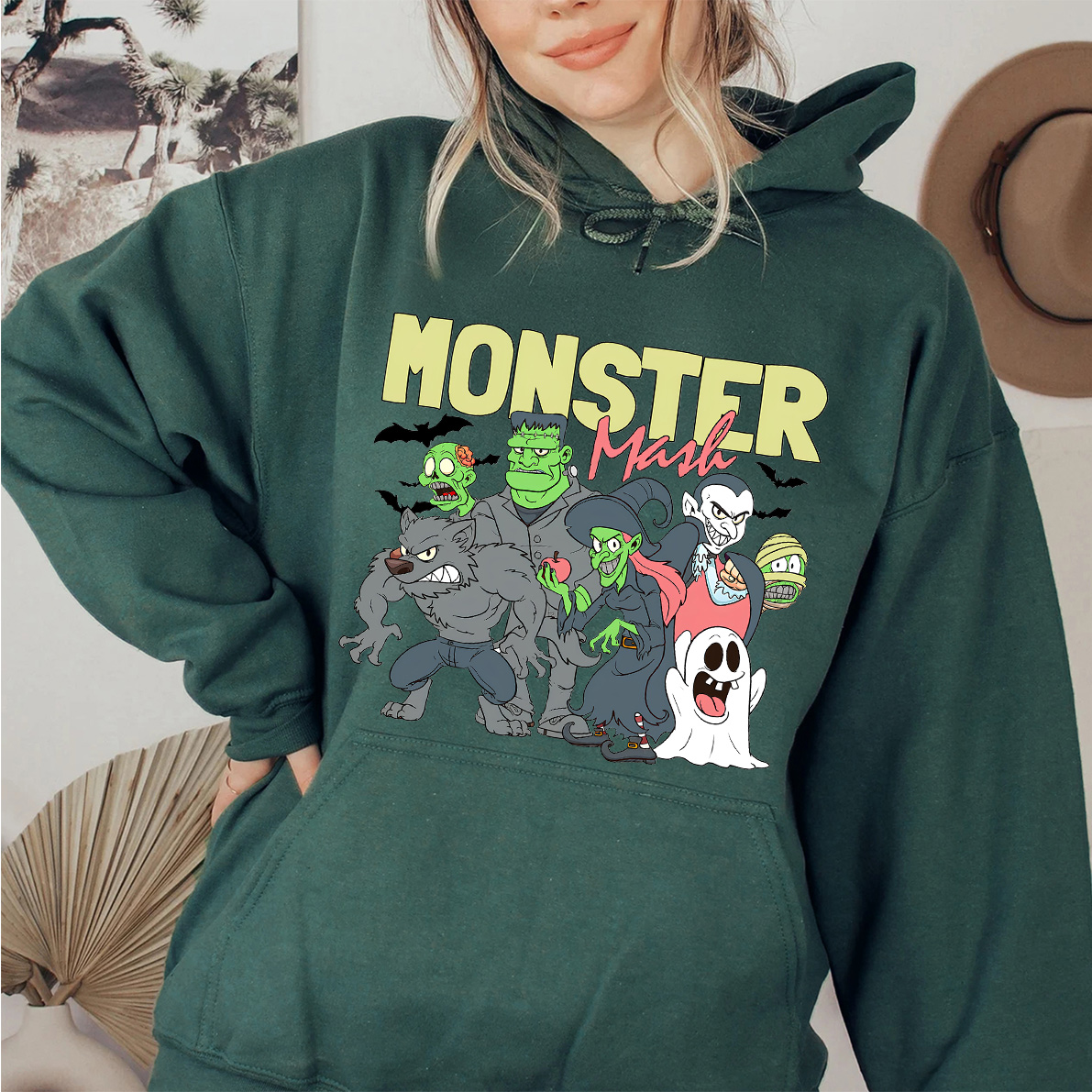 Monster Mash Adult Halloween Shirt