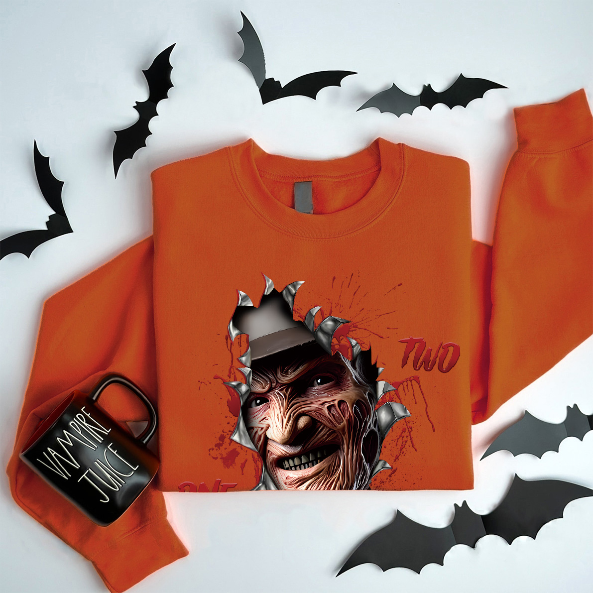 Horror Movie Character Sweatshirt