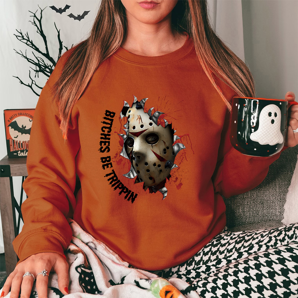 Horror Movie Character Sweatshirt