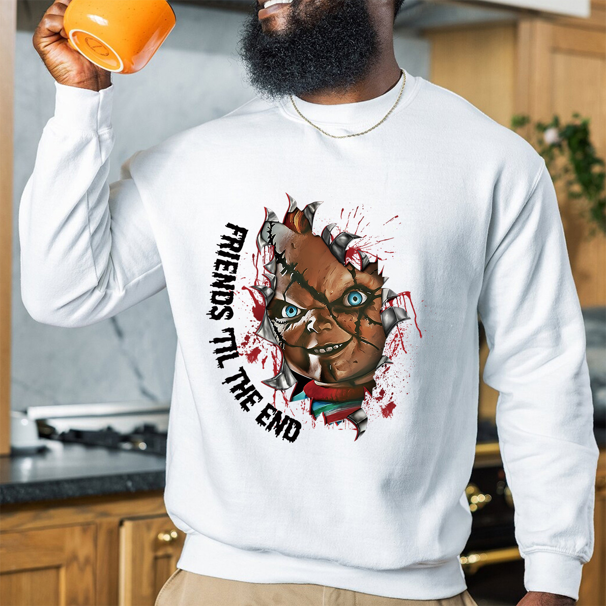 Horror Movie Character Sweatshirt