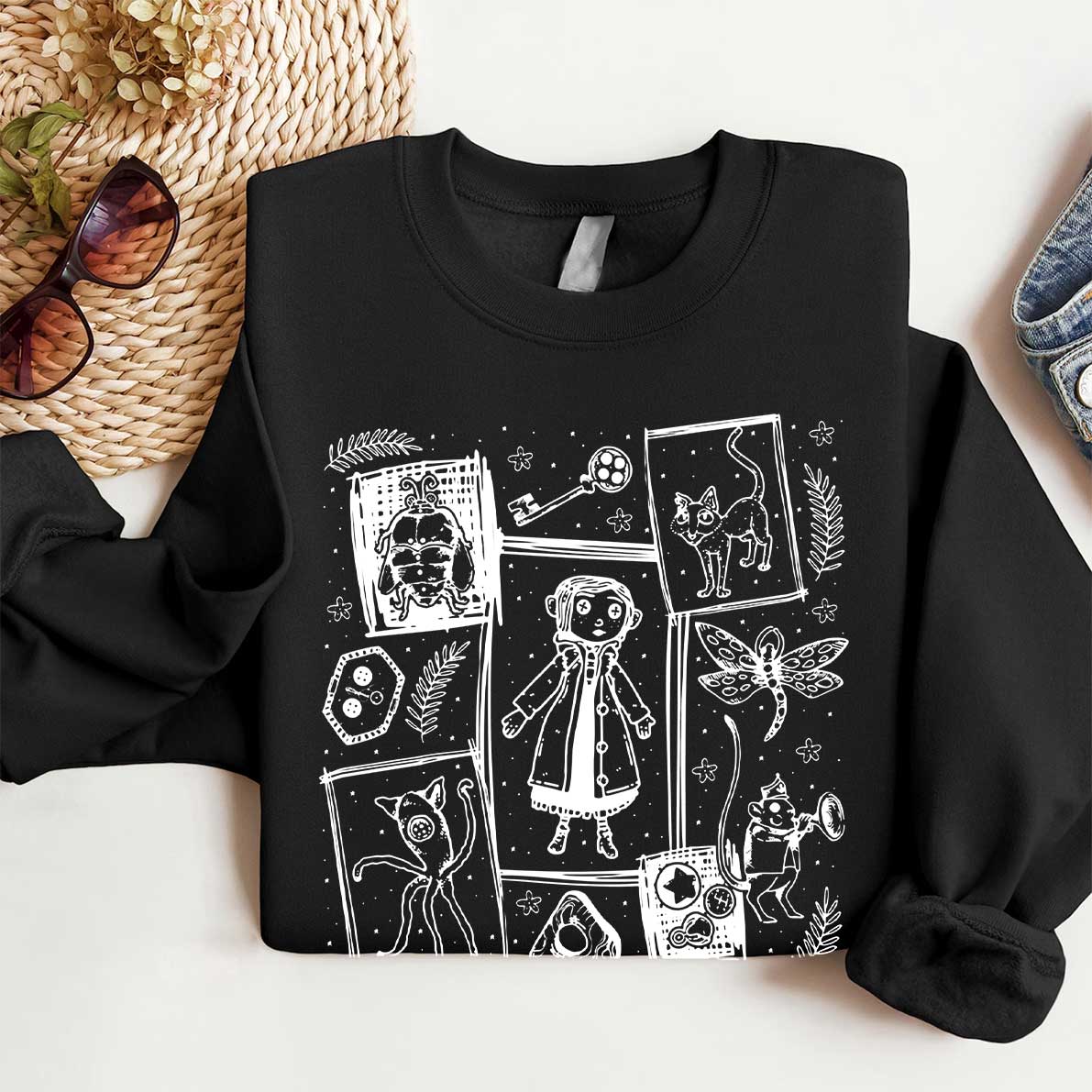 Halloween Horror Movie Coraline Shirt