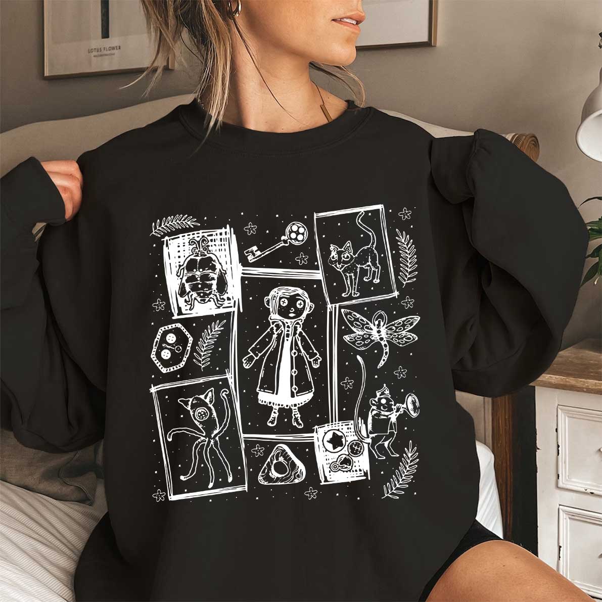 Halloween Horror Movie Coraline Shirt