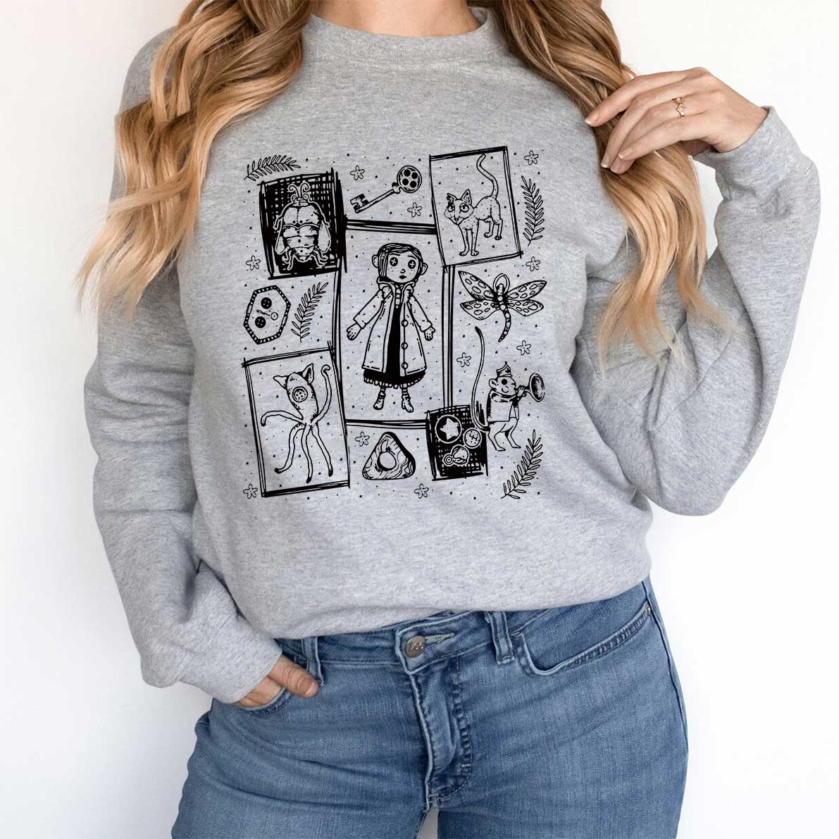 Halloween Horror Movie Coraline Shirt