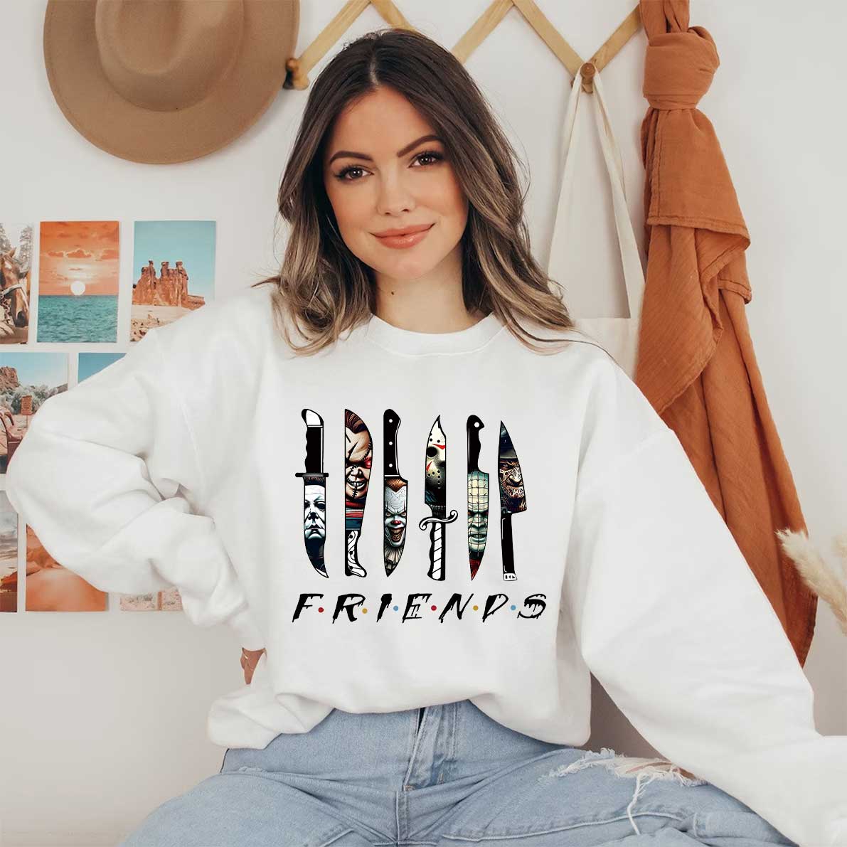 Friends Knife Horror Movie Shirt