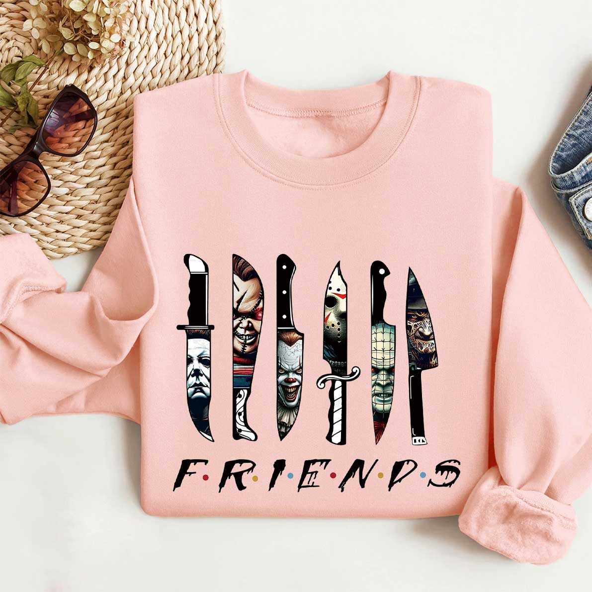 Friends Knife Horror Movie Shirt