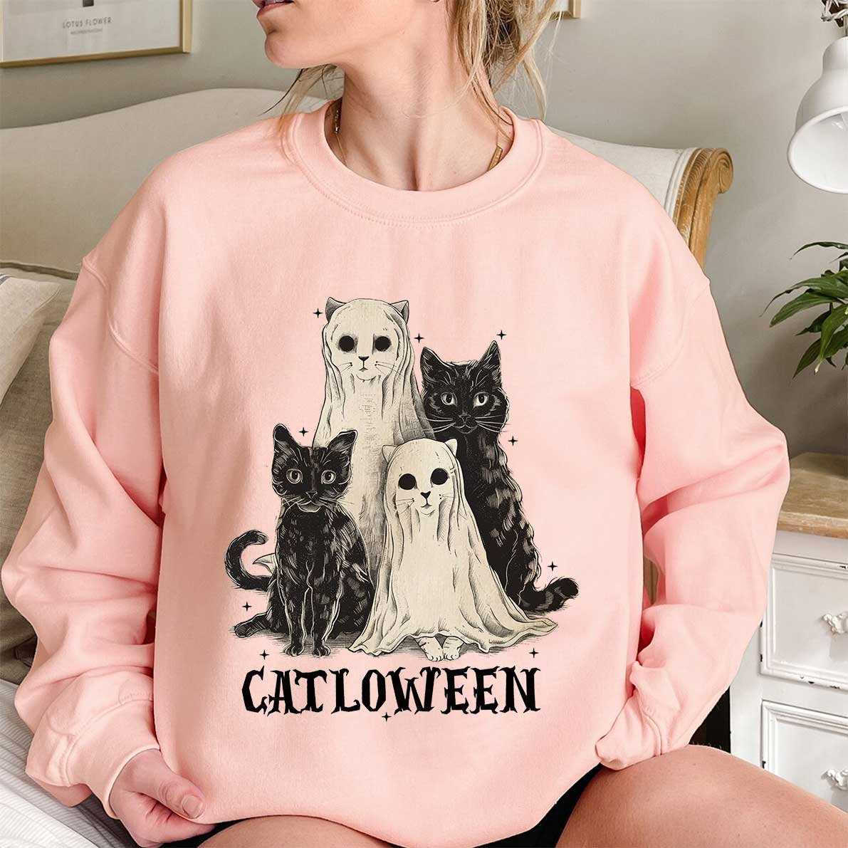 Funny Halloween Catloween Shirt