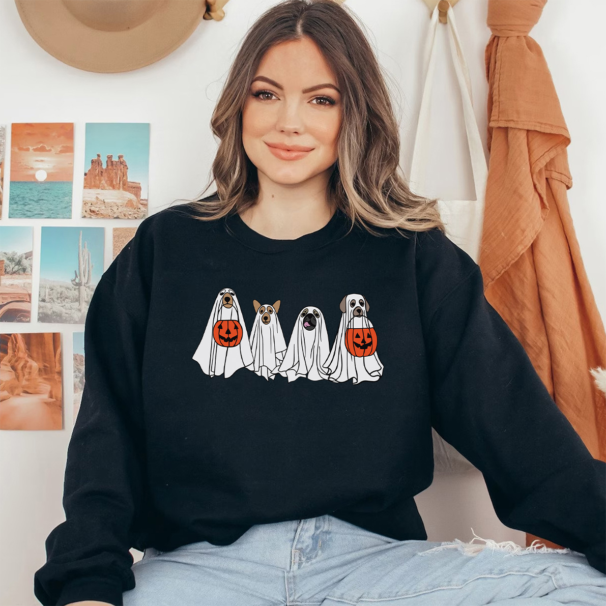 Halloween Dog Sweatshirt