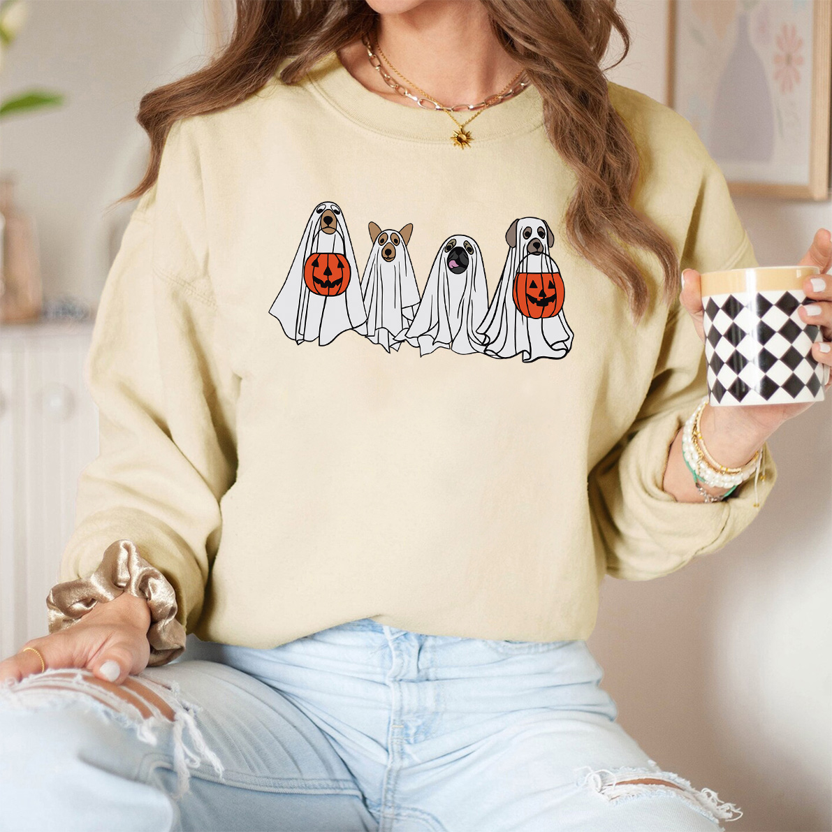 Halloween Dog Sweatshirt