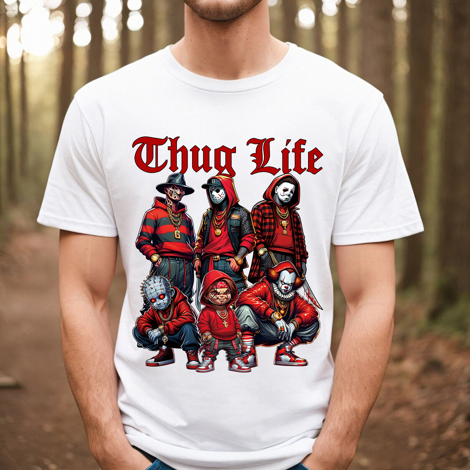 Halloween Thug Life Shirt