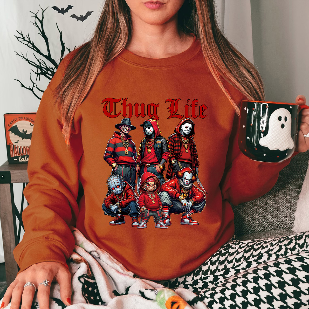 Halloween Thug Life Shirt