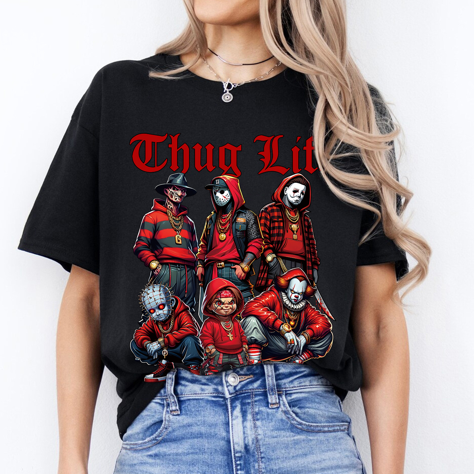 Halloween Thug Life Shirt