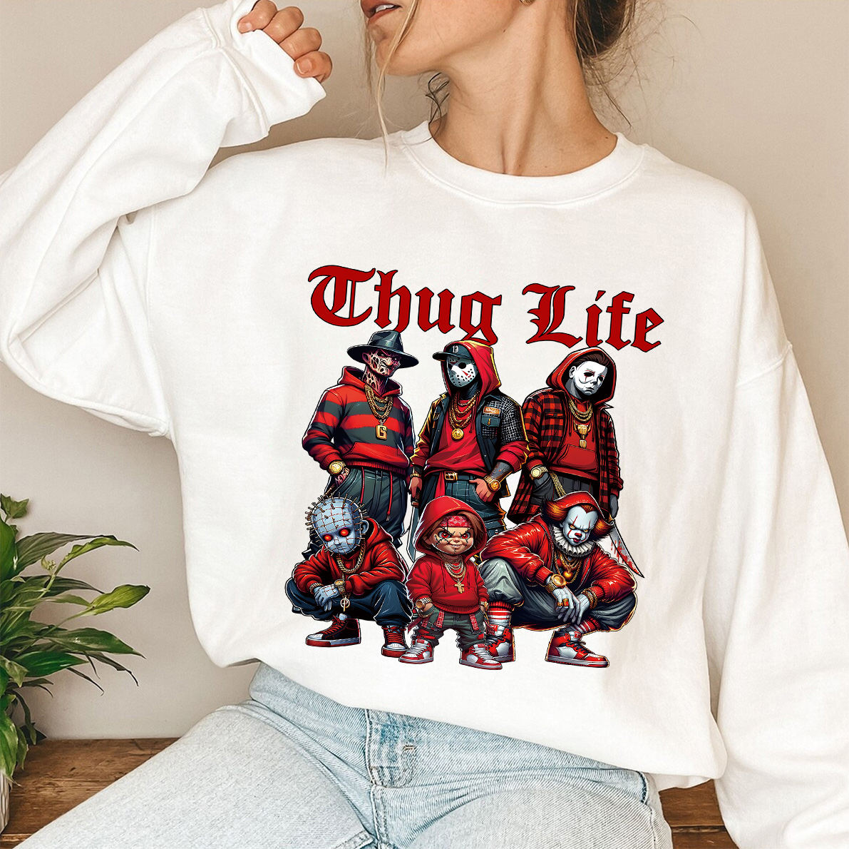 Halloween Thug Life Shirt
