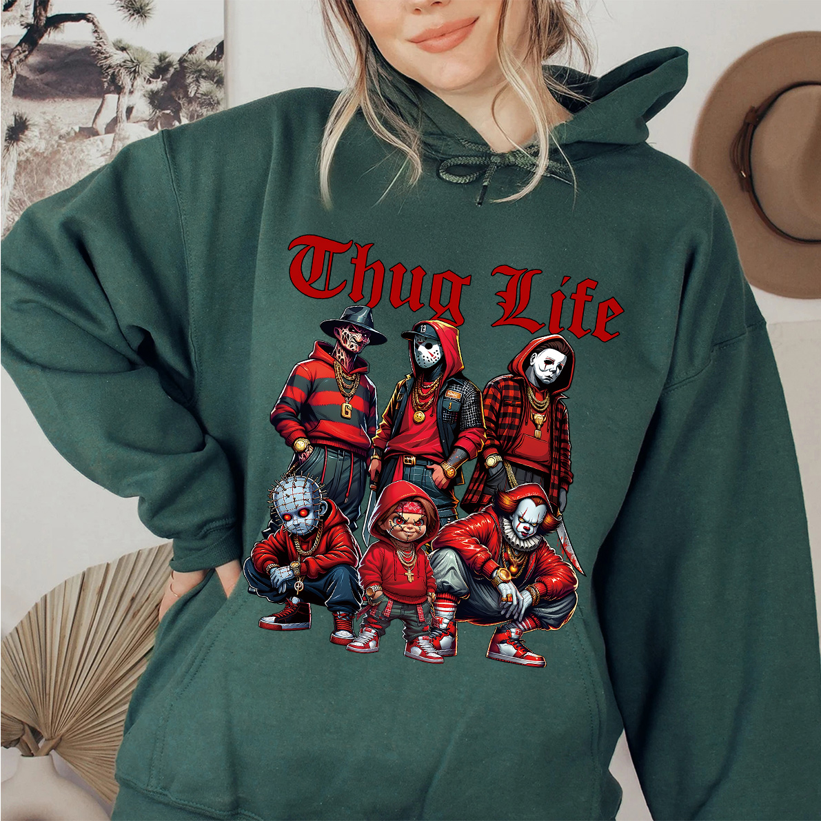 Halloween Thug Life Shirt