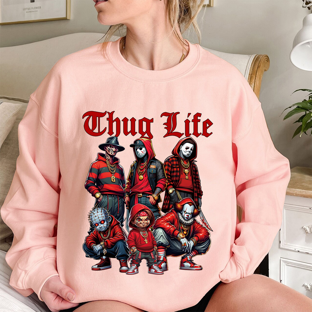 Halloween Thug Life Shirt