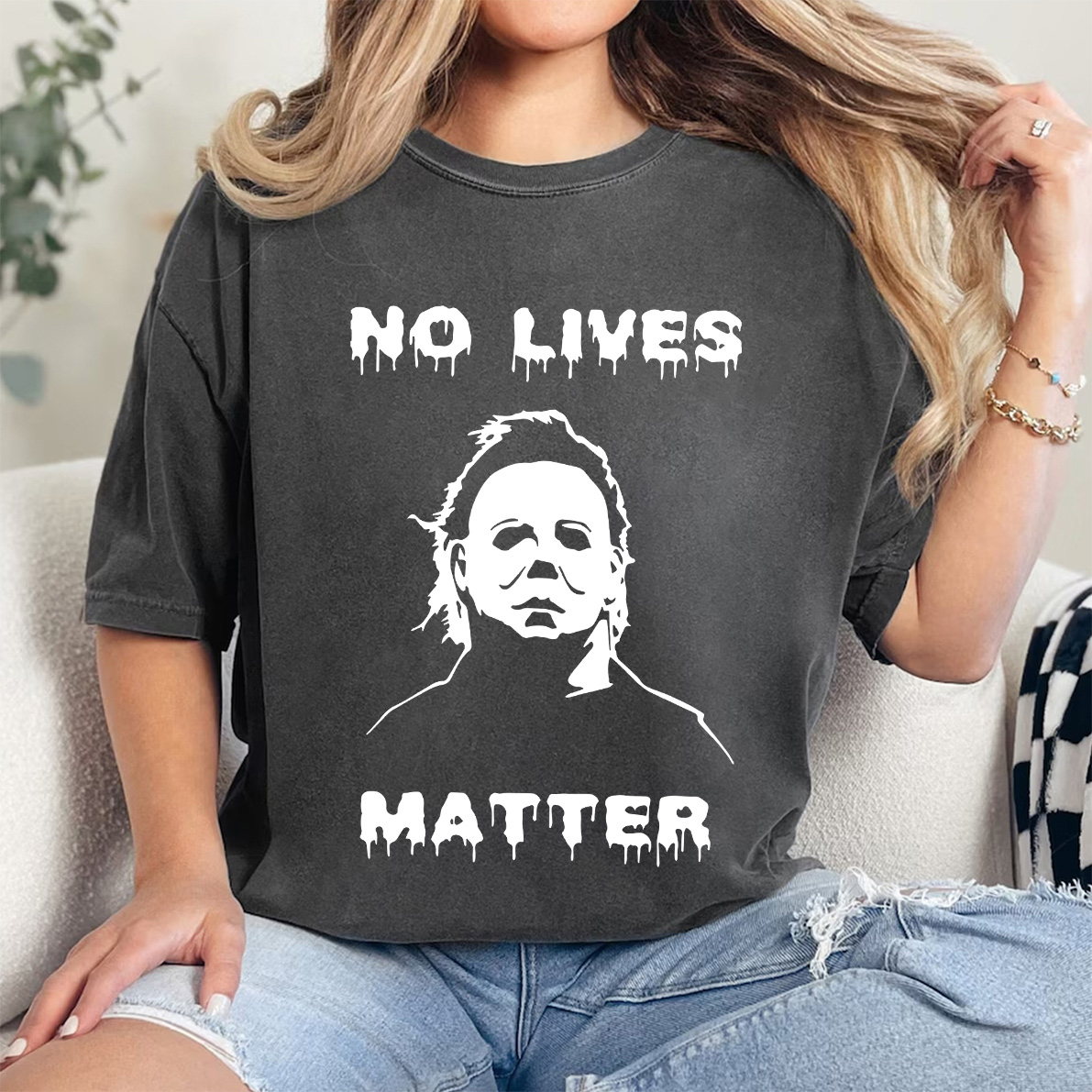 No Lives Matter Michael Myers Halloween Sweatshirt