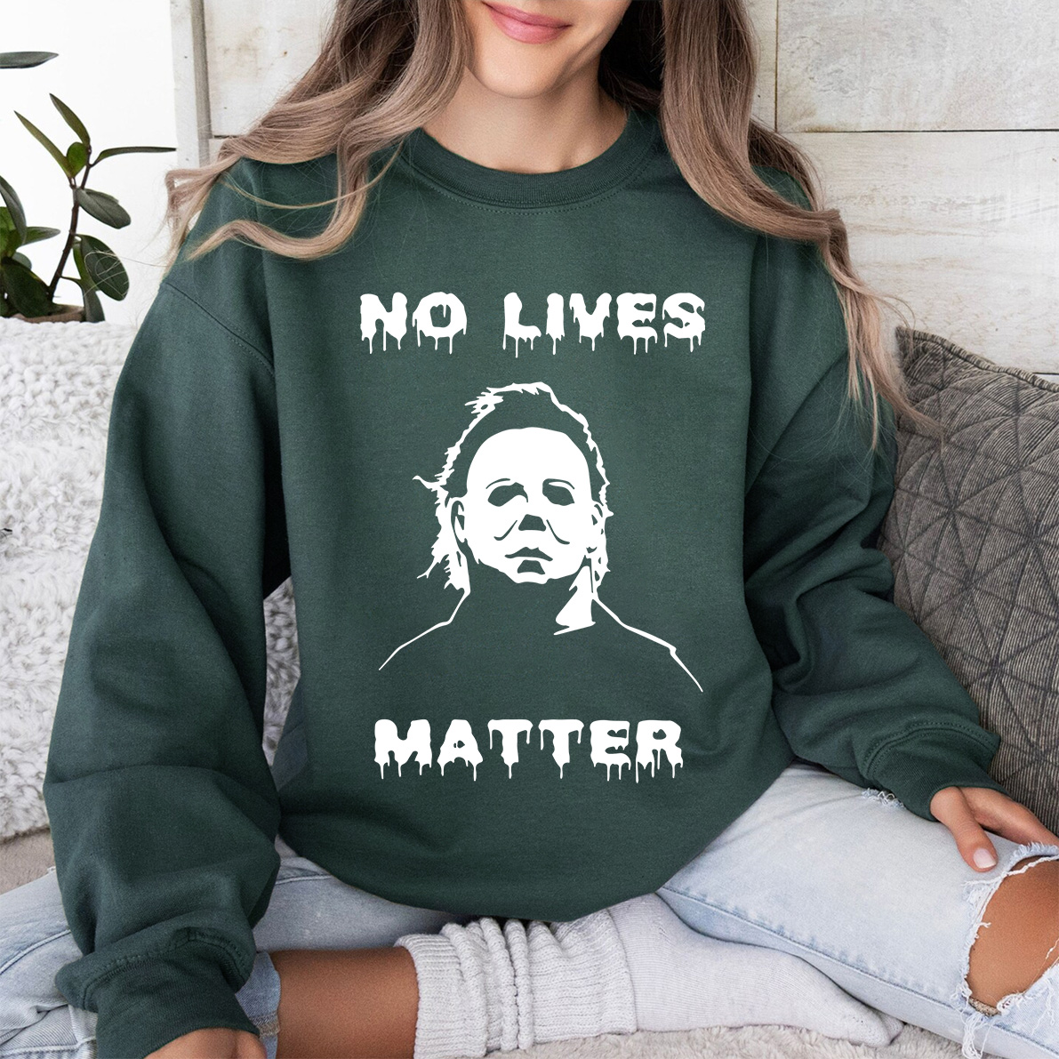 No Lives Matter Michael Myers Halloween Sweatshirt