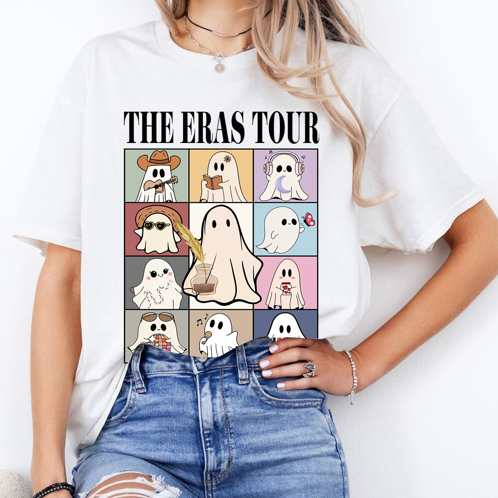 Halloween The Eras Ghost Song Sweatshirt👻