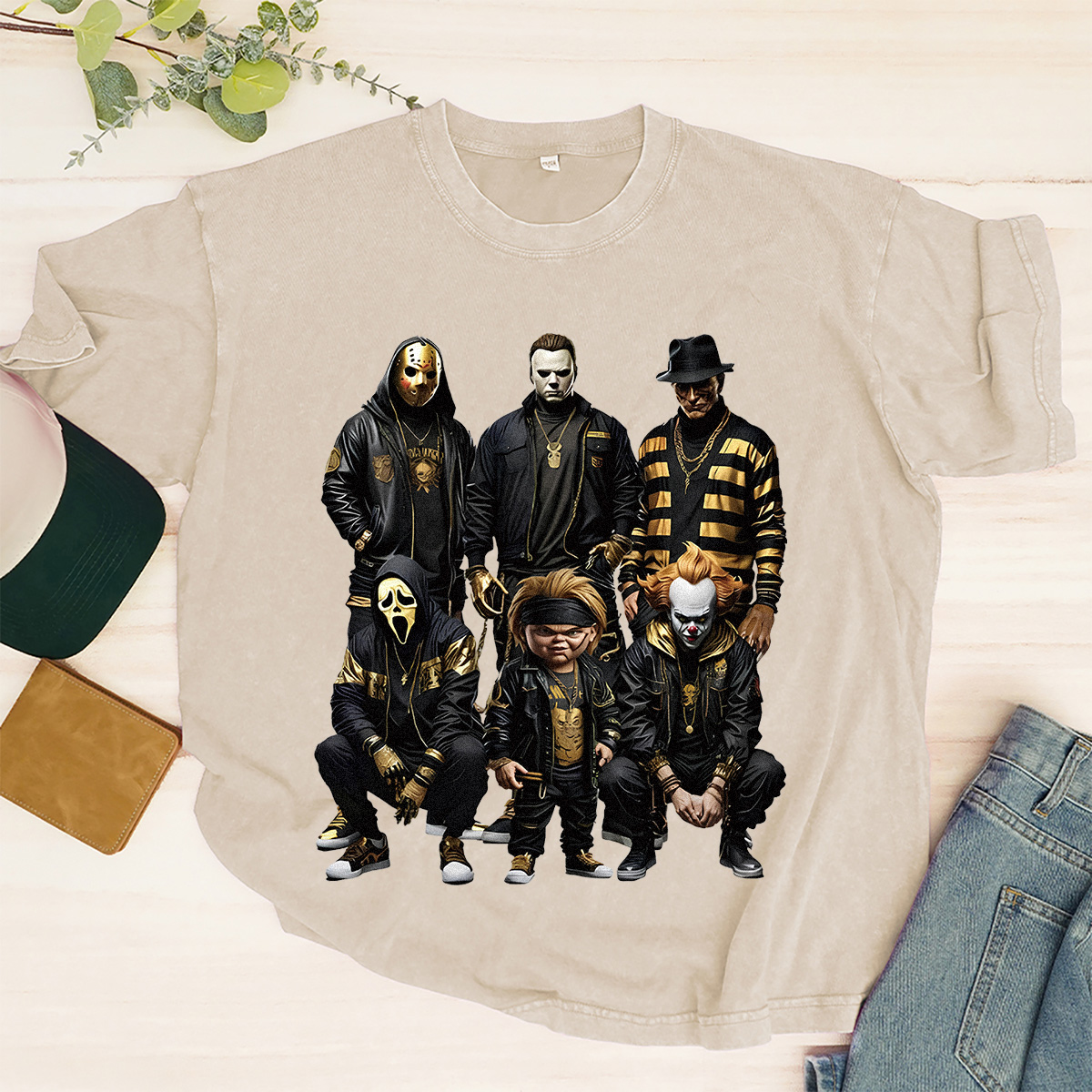 Washed Retro Style Sweatshirt