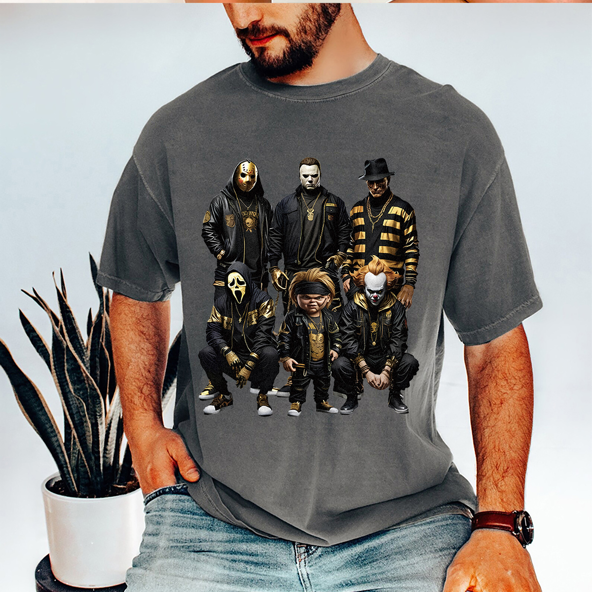 Washed Retro Style Sweatshirt