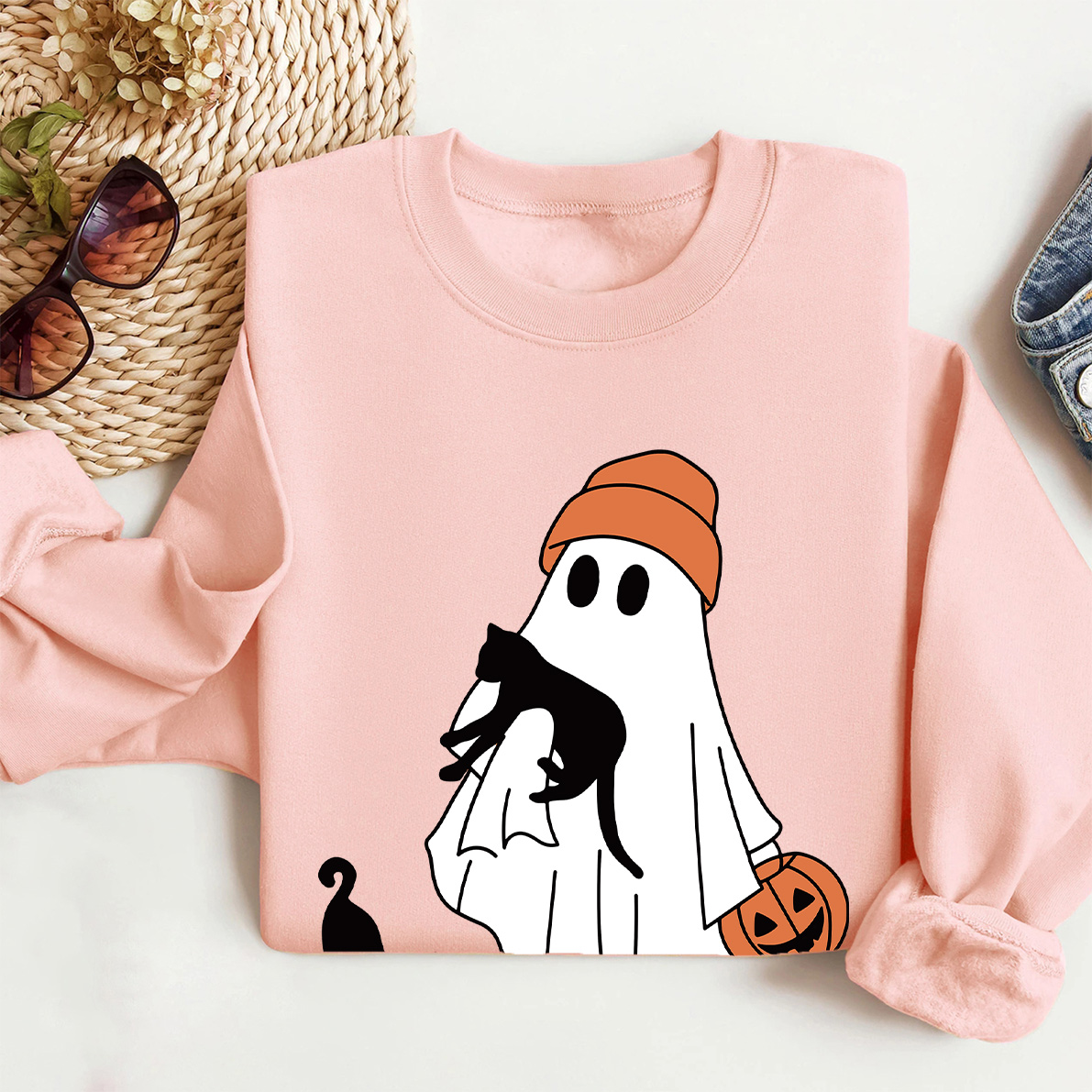 Ghost with Cats Shirt