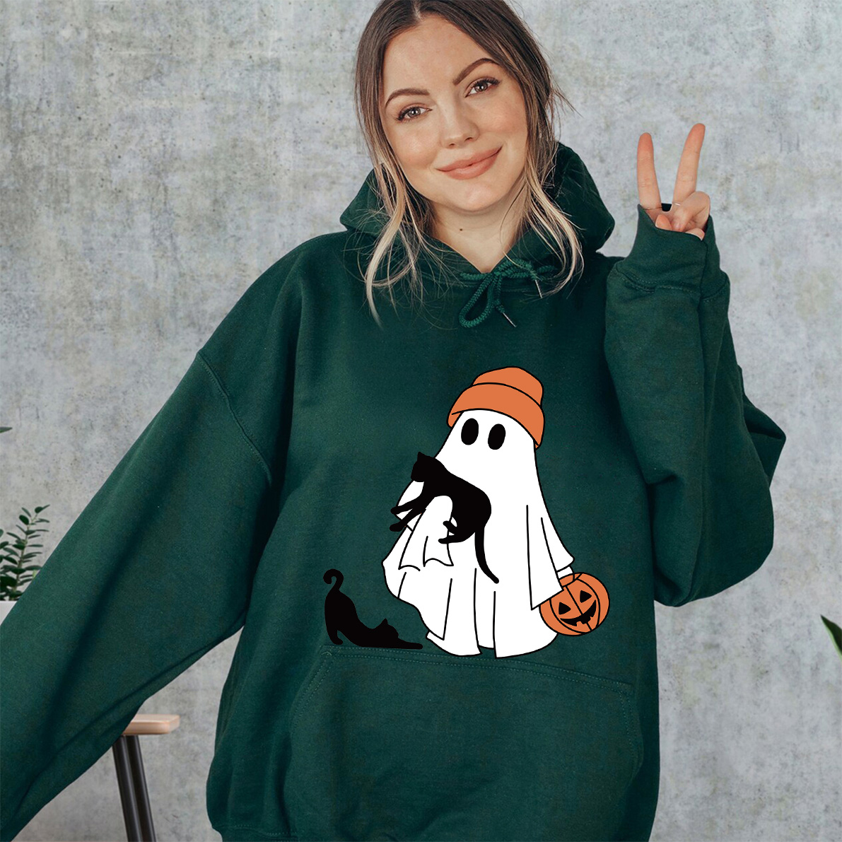 Ghost with Cats Shirt